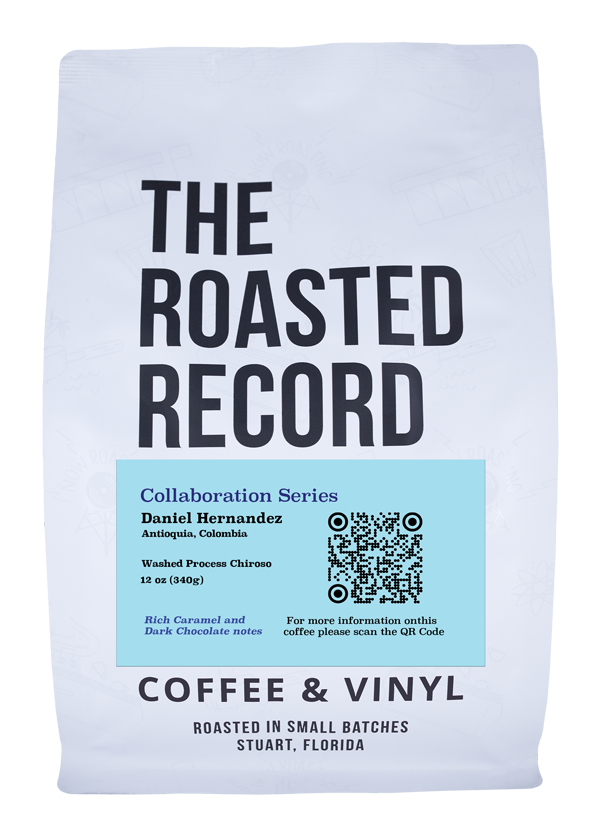 Chiroso Washed Colombian Coffee: Roasted Record x Unblended Direct-Trade Collaboration
