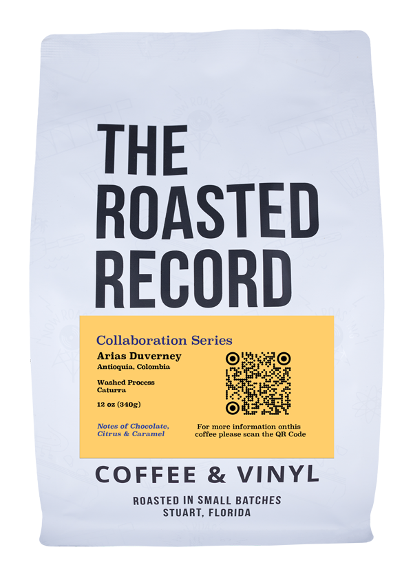 Caturra Washed Colombian Coffee: Roasted Record x Unblended Direct-Trade Collaboration