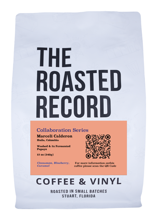 Papayo Washed Colombian Coffee: Roasted Record x Unblended Direct-Trade Collaboration