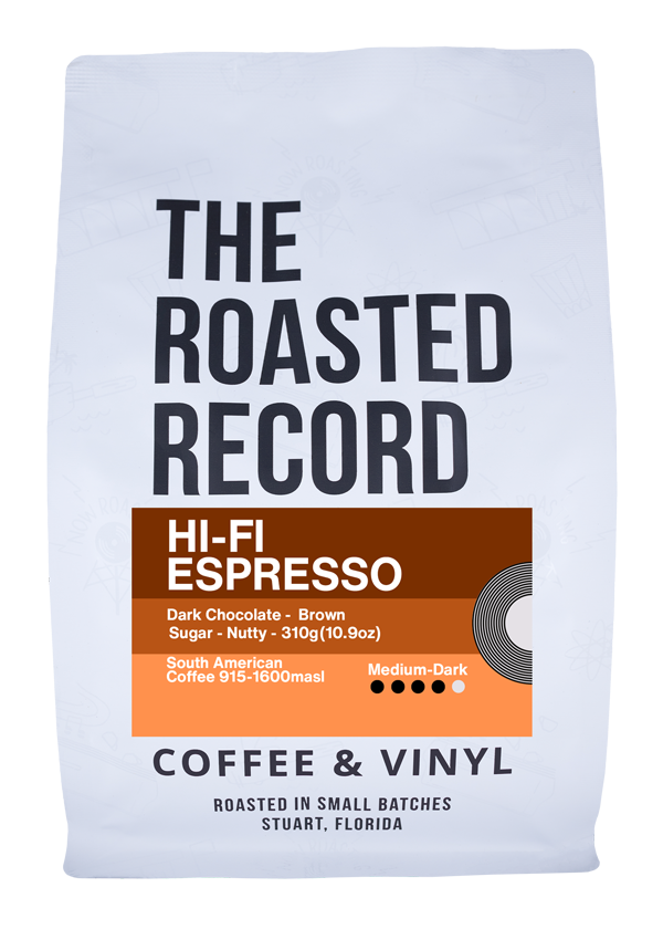 Hi-Fi Espresso | Specialty Coffee Blend – The Roasted Record