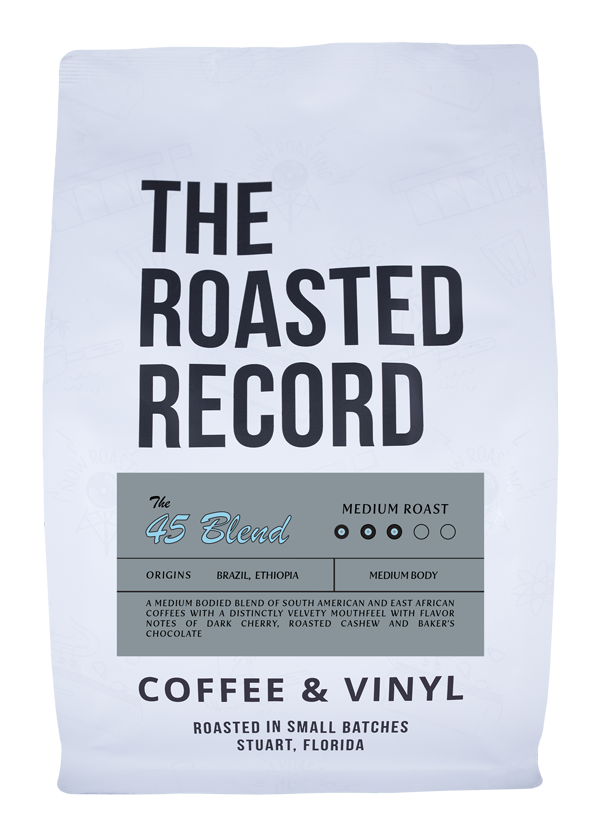 The 45 Blend Coffee | Medium Roast Blended Coffee from Brazil & Ethiopia