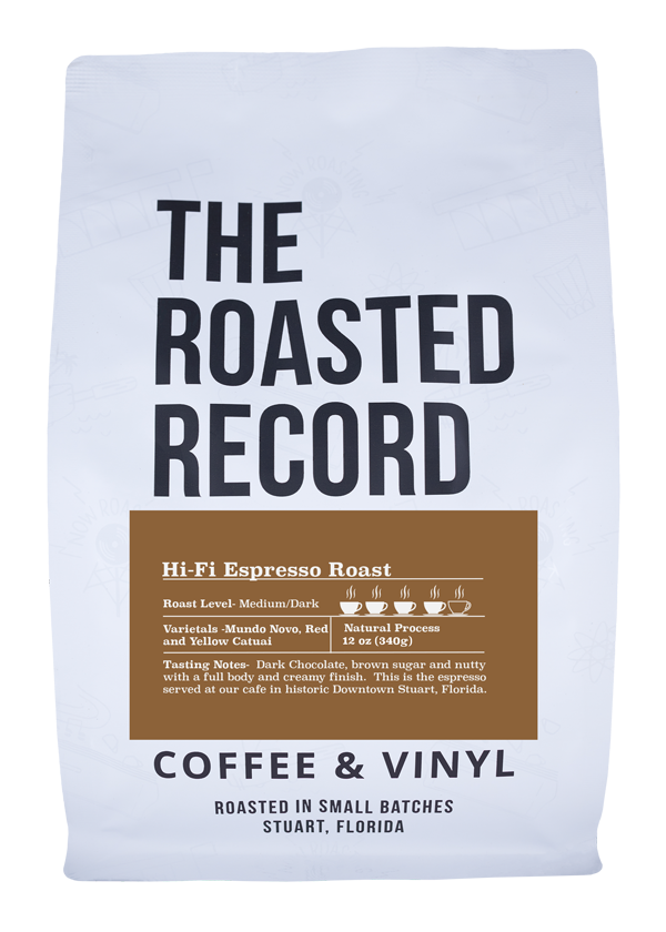 Hi-Fi Espresso | Medium - Dark Roast Specialty Coffee Espresso Blend.