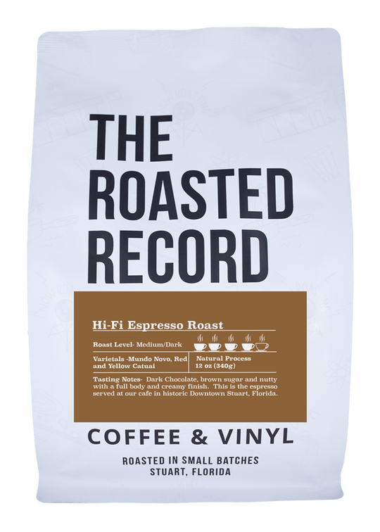 Hi-Fi Espresso | Medium - Dark Roast Specialty Coffee Espresso Blend.