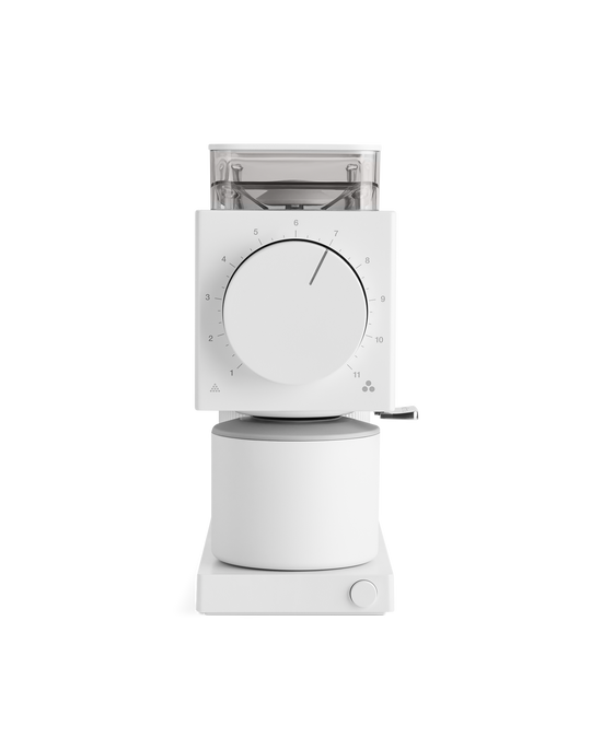 Fellow Ode Brew Grinder Gen 2 in matte white