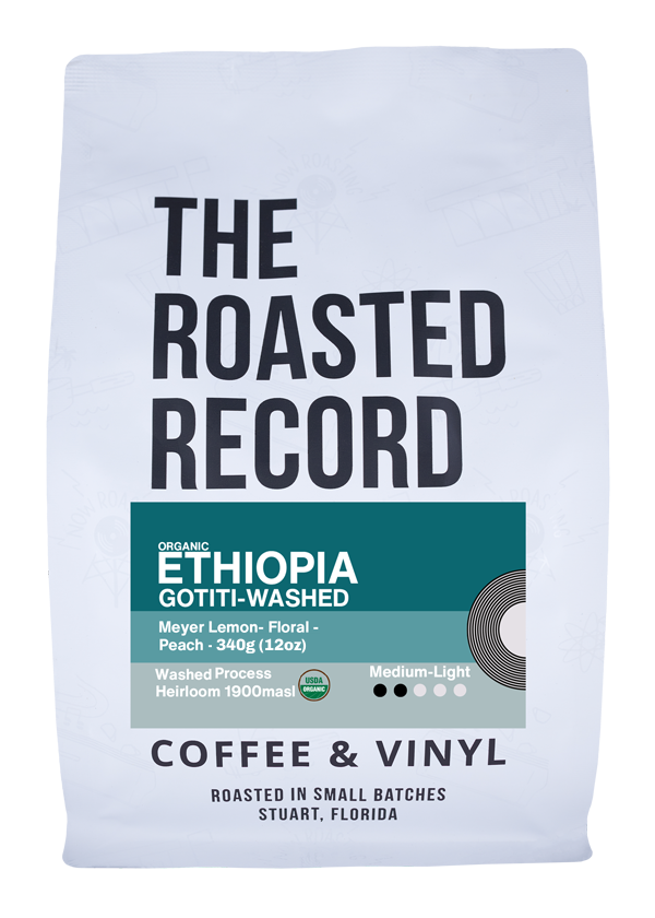 Organic Ethiopian Washed 12 oz bag
